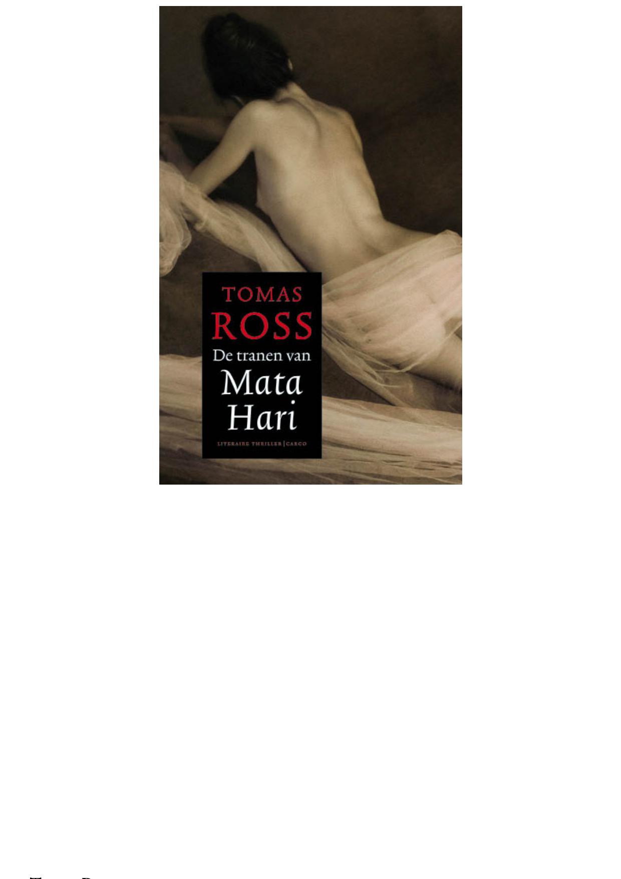 De tranen van Mata Hari